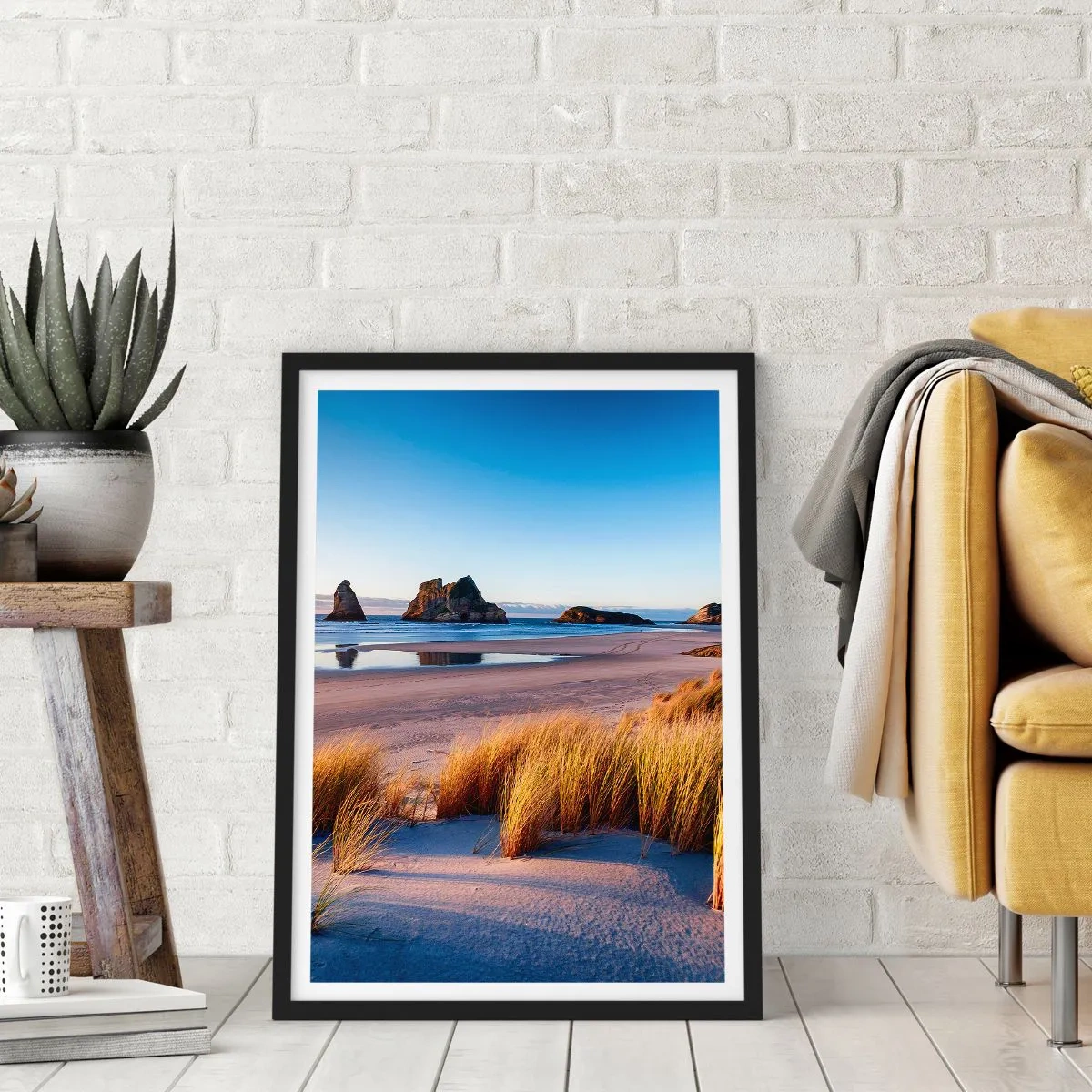 Poster in black frame - For Peace Seekers - 40x50 cm