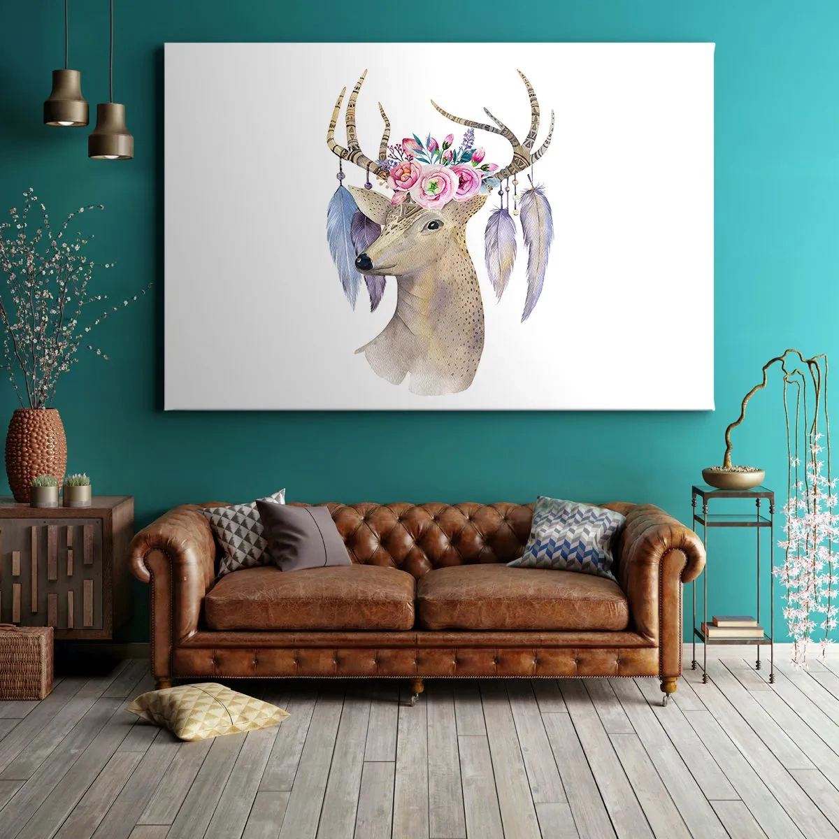 Canvas picture - Guide of the Soul - Gentle, Innocent - 100x70 cm