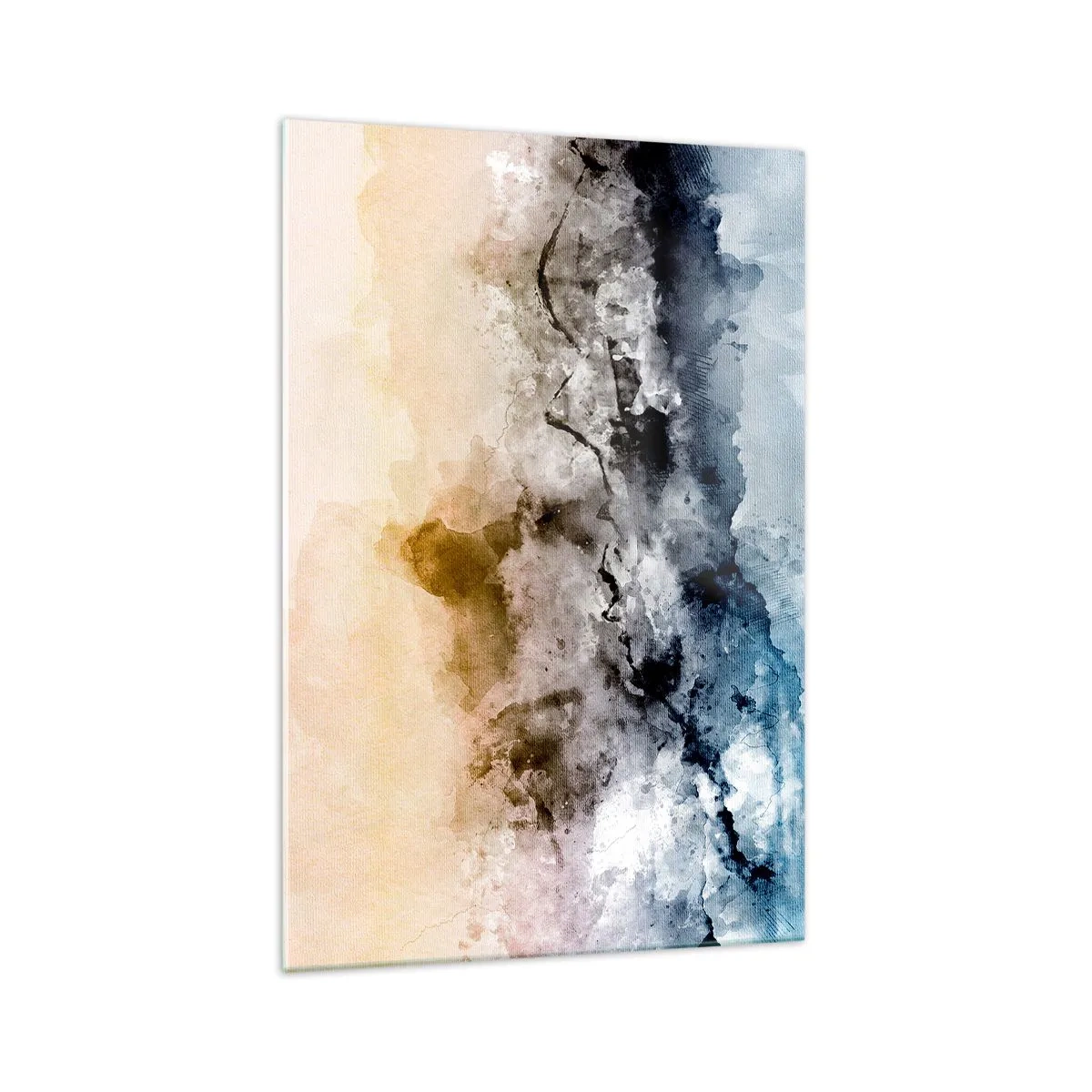 Glass picture - Drowned in Fog - 70x100 cm