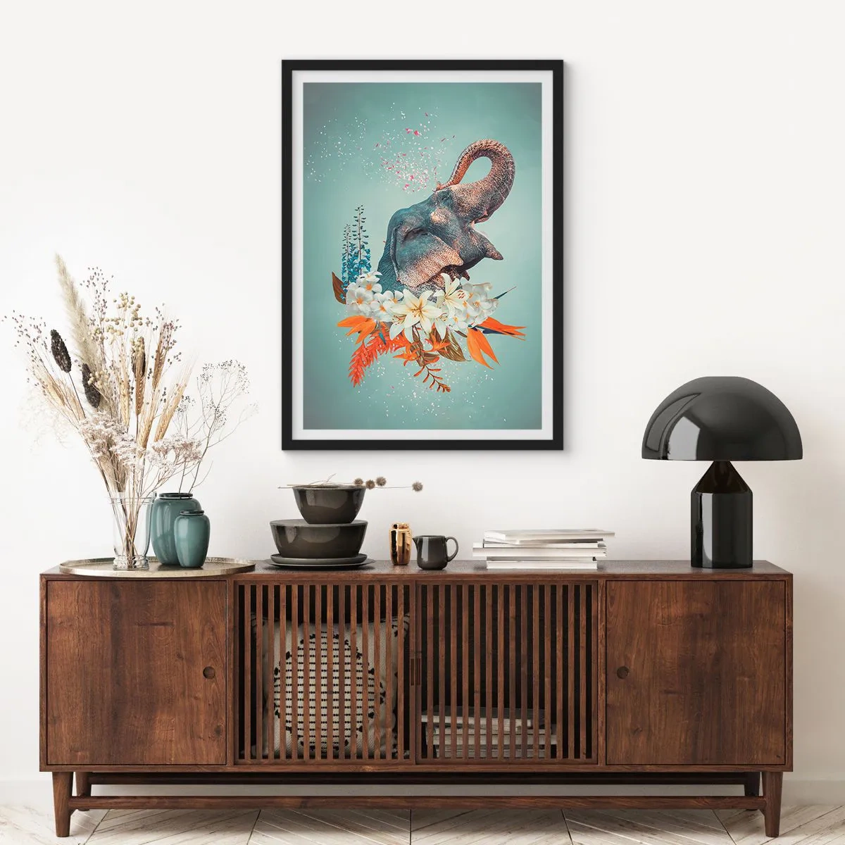 Poster in black frame - Roar of Joy - 61x91 cm