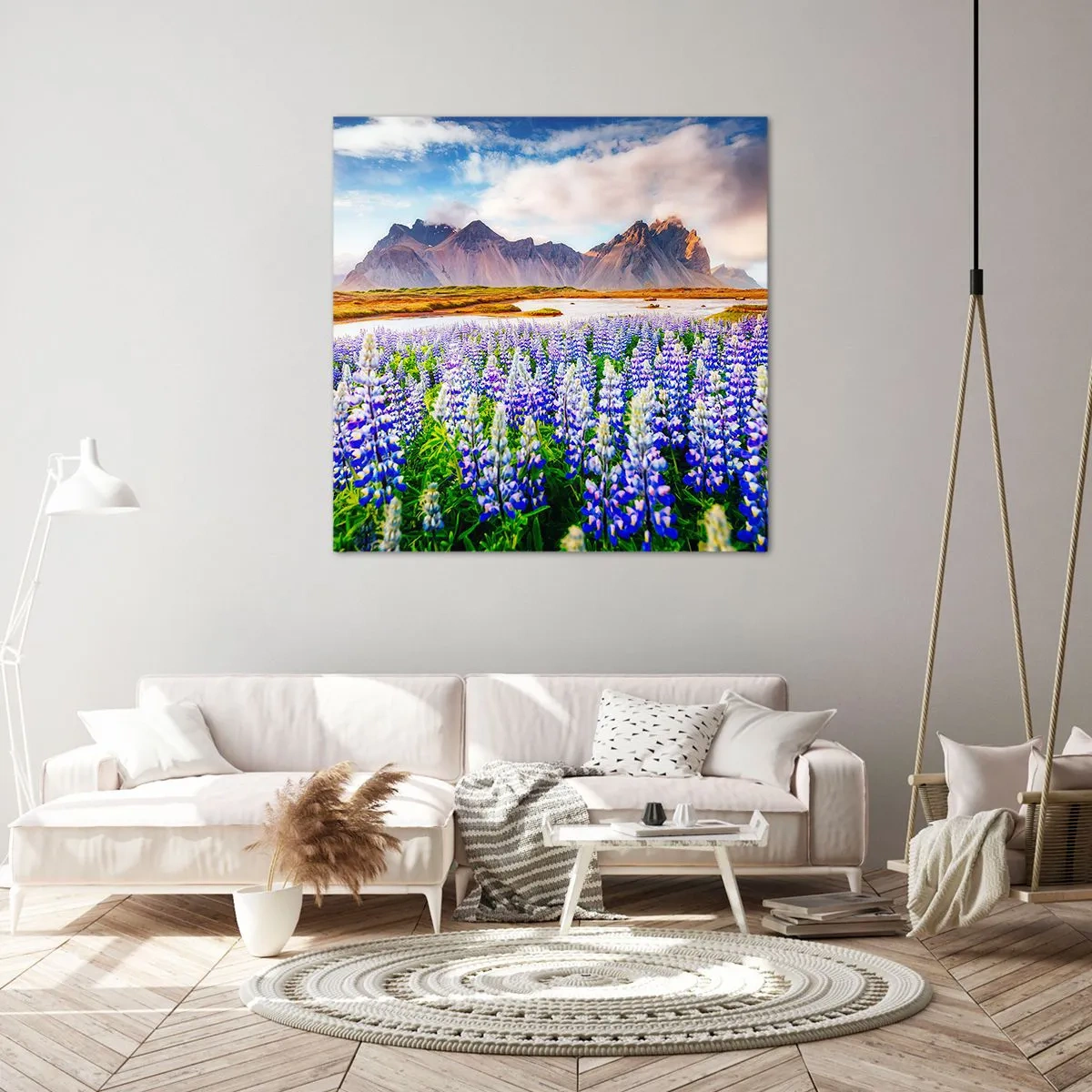 Canvas picture - Strength and Severity next to Sweetness - 40x40 cm