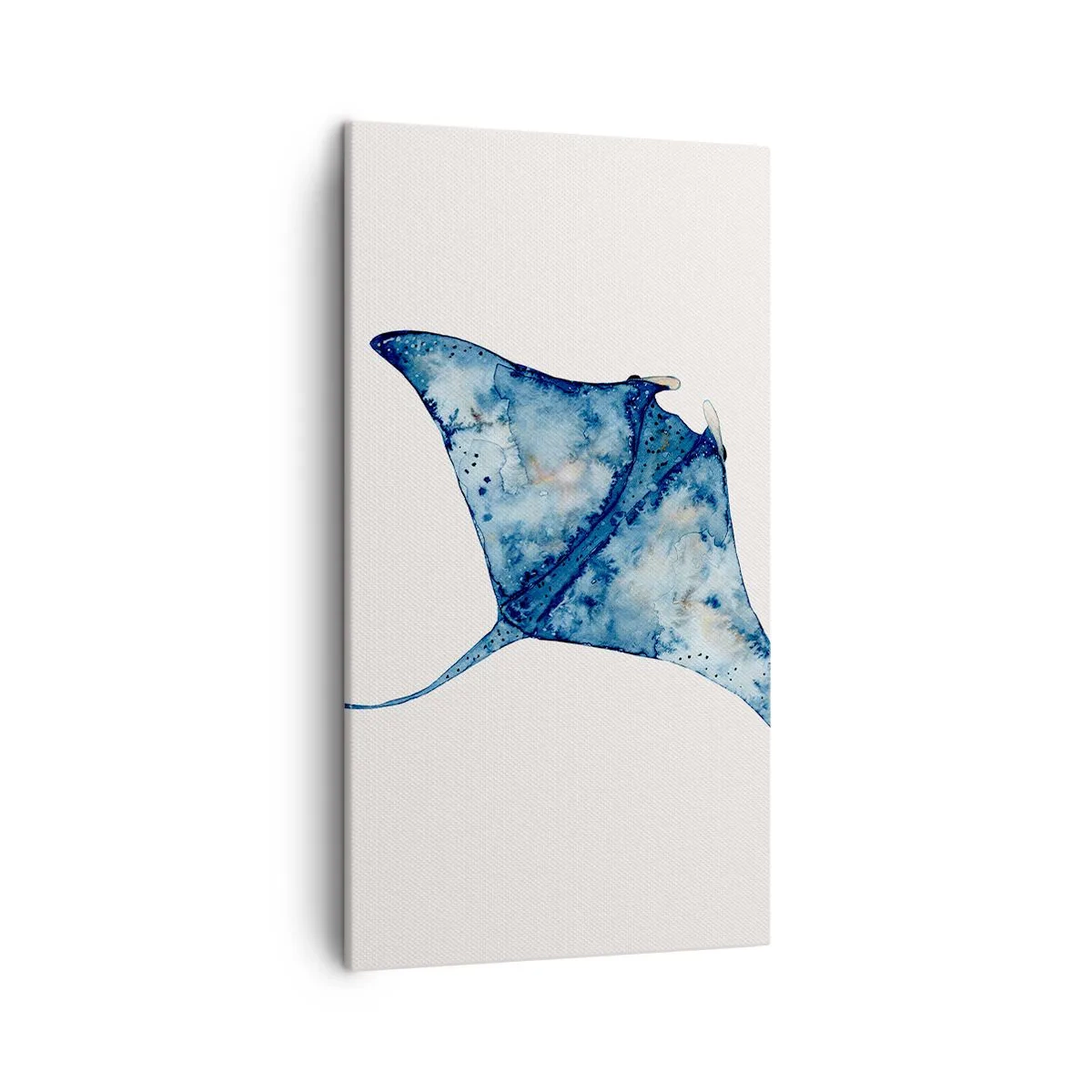 Canvas picture - Life In Blue - 45x80 cm