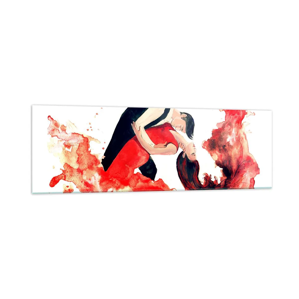 Glass picture - Tango - Sensual Wave - 160x50 cm