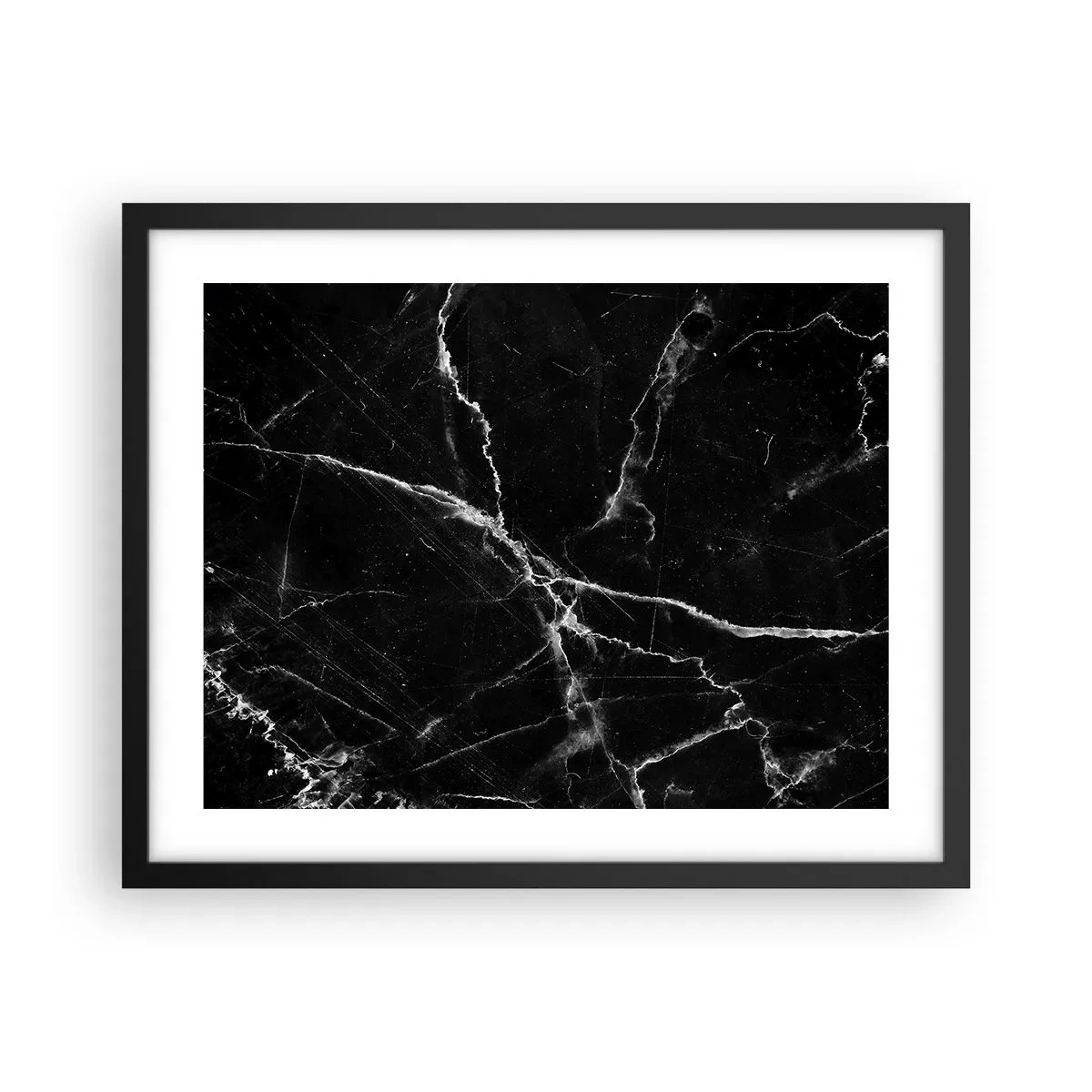 Poster in black frame - The Secret Life of a Stone - 50x40 cm