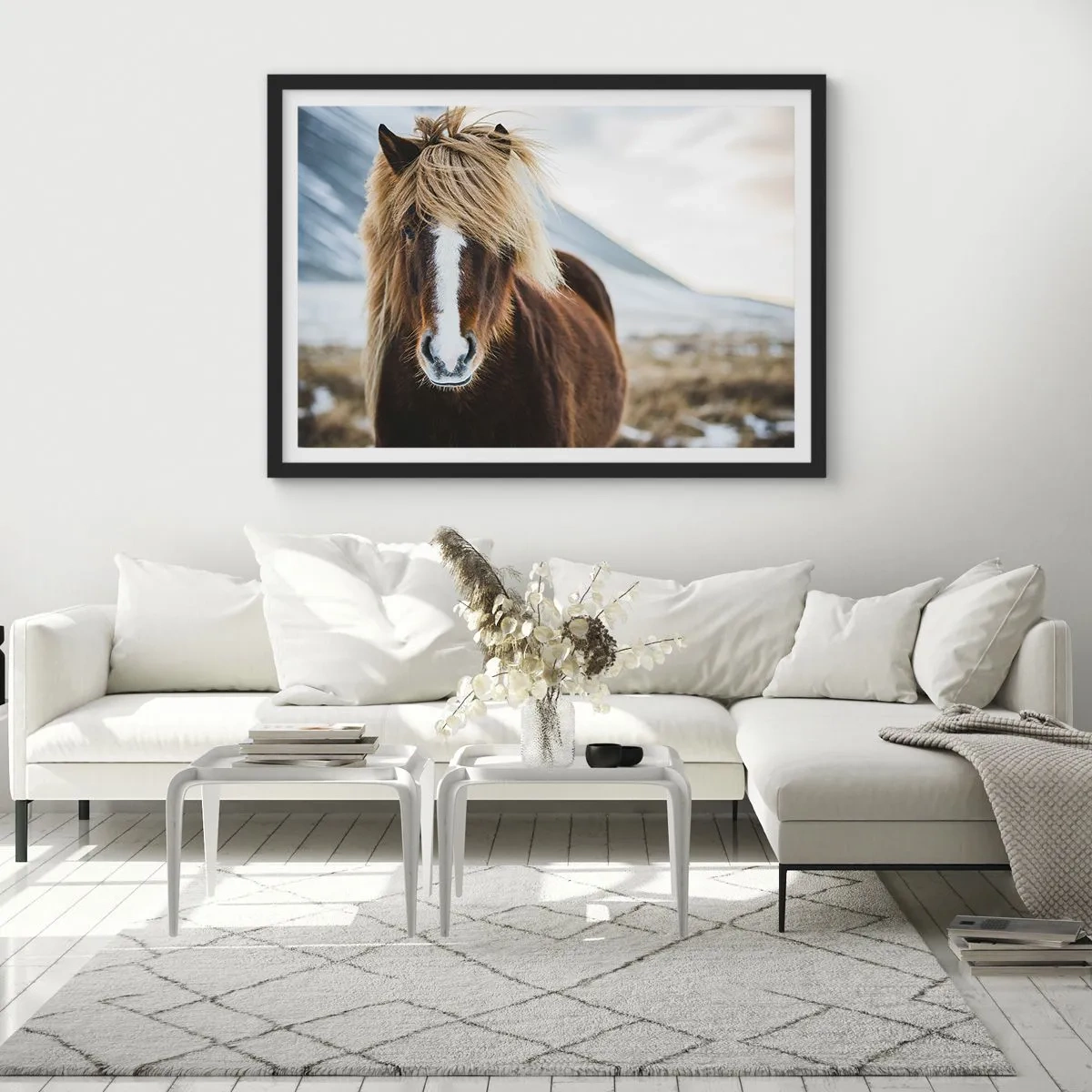 Poster in black frame - Can You Feel the Freedom? - 70x50 cm