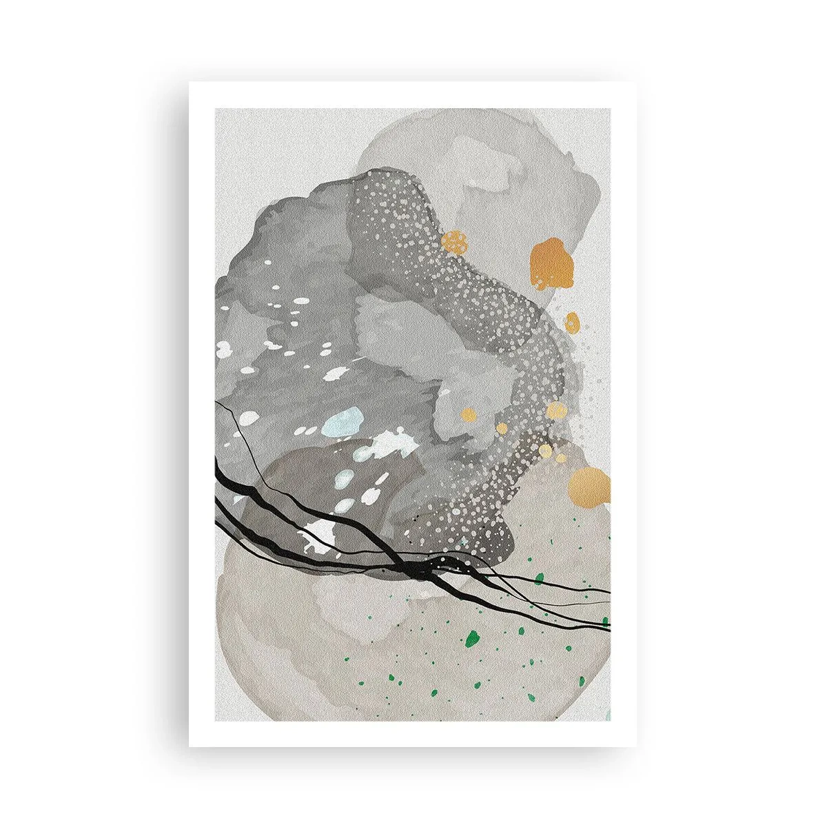 Poster - Organic Composition  - 61x91 cm