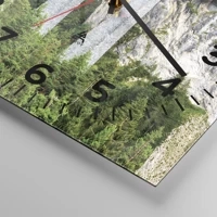 Clock face with numbers