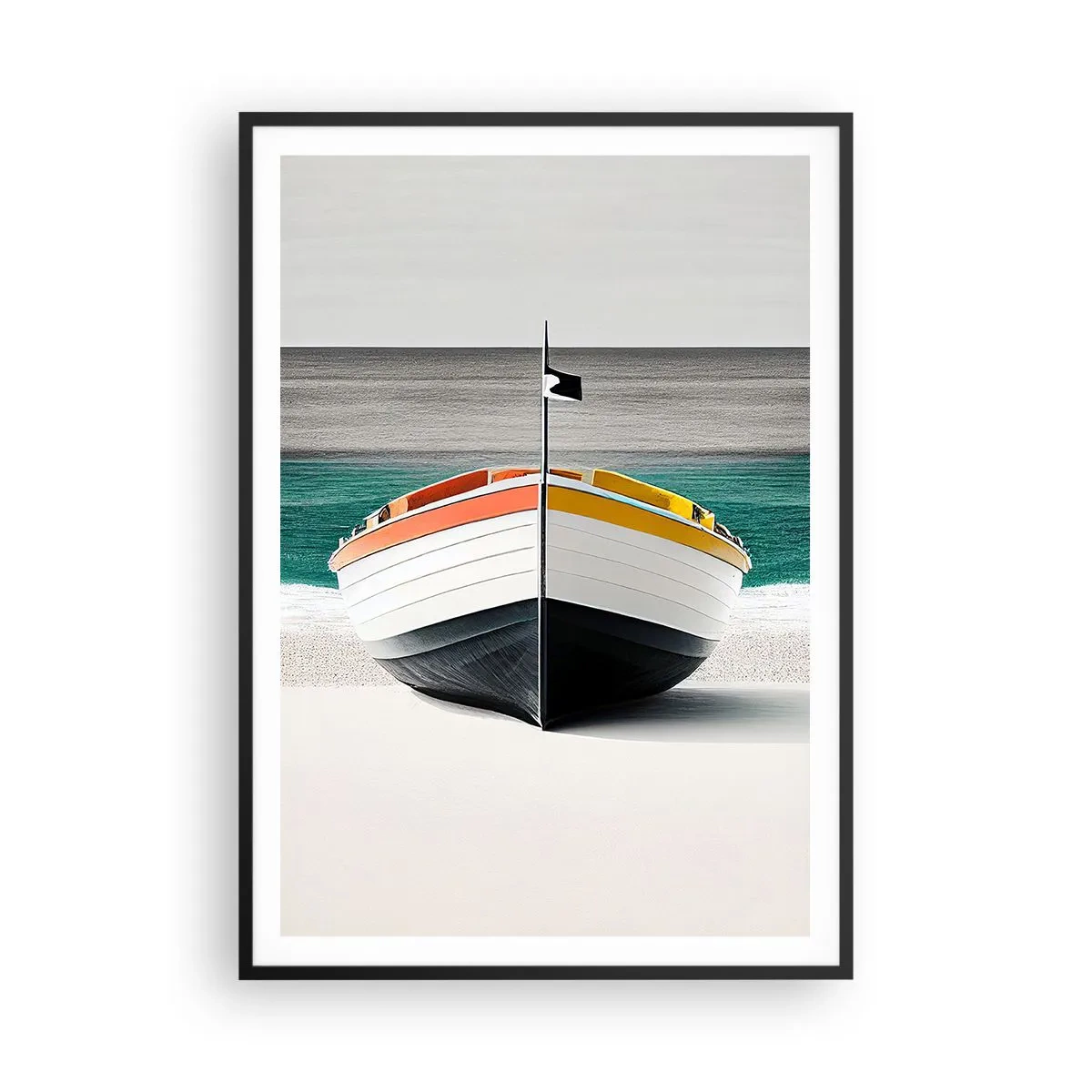 Poster in black frame - In Its Place - 70x100 cm