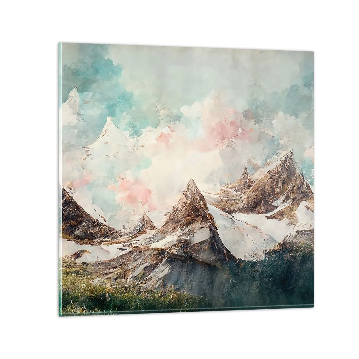 Glass picture - Rocky Blades - 30x30 cm