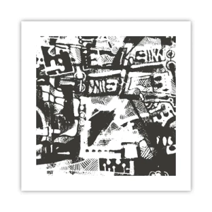 Poster - Order or Chaos? - 40x40 cm