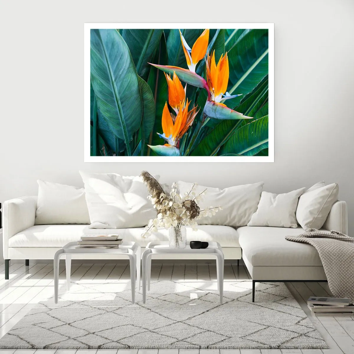 Poster - Is It a Flower or a Bird? - 100x70 cm