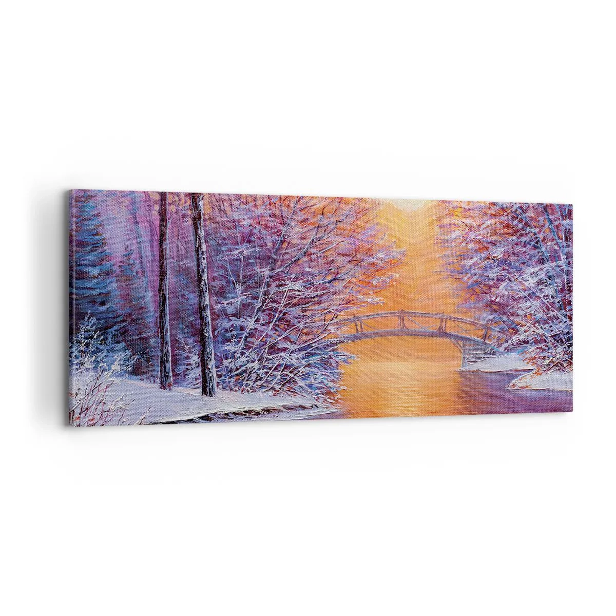 Canvas picture - Let's Meet Here - 100x40 cm