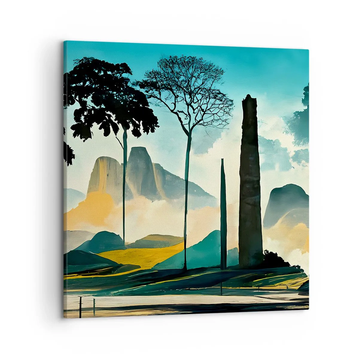 Canvas picture - Higher and Higher - 50x50 cm