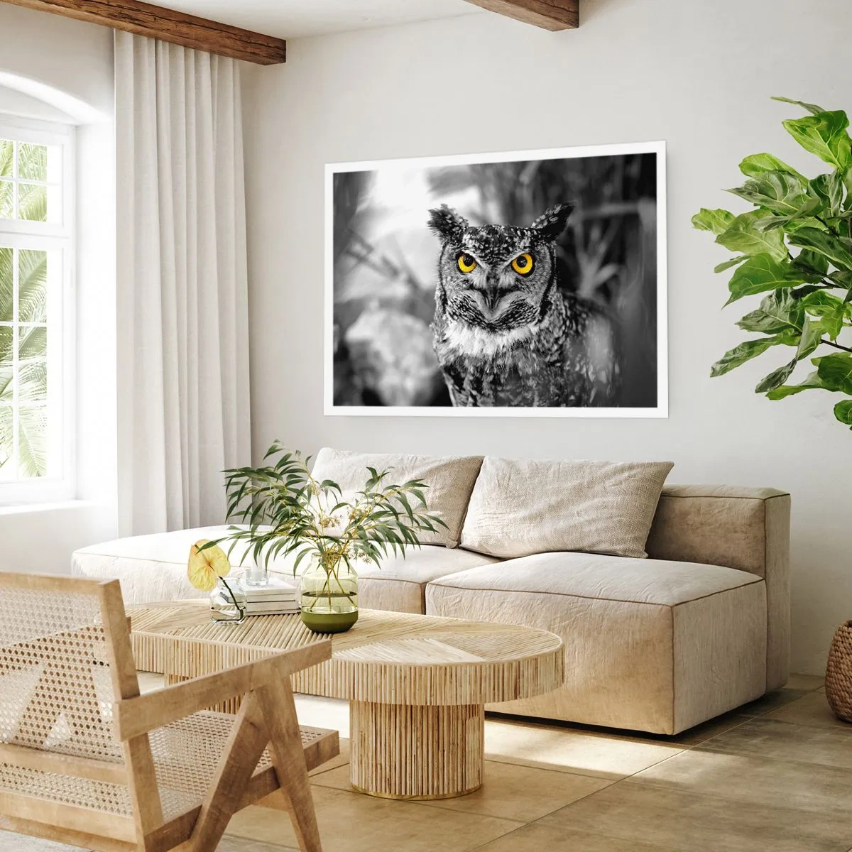 Poster - Nothing Can Hide - 50x40 cm