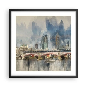 Poster in black frame - London in Its Beauty - 50x50 cm