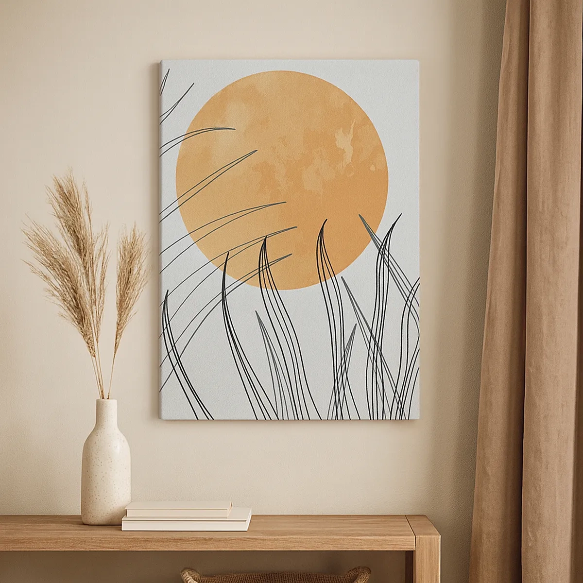 Canvas picture - Always Towards the Sun - 50x70 cm