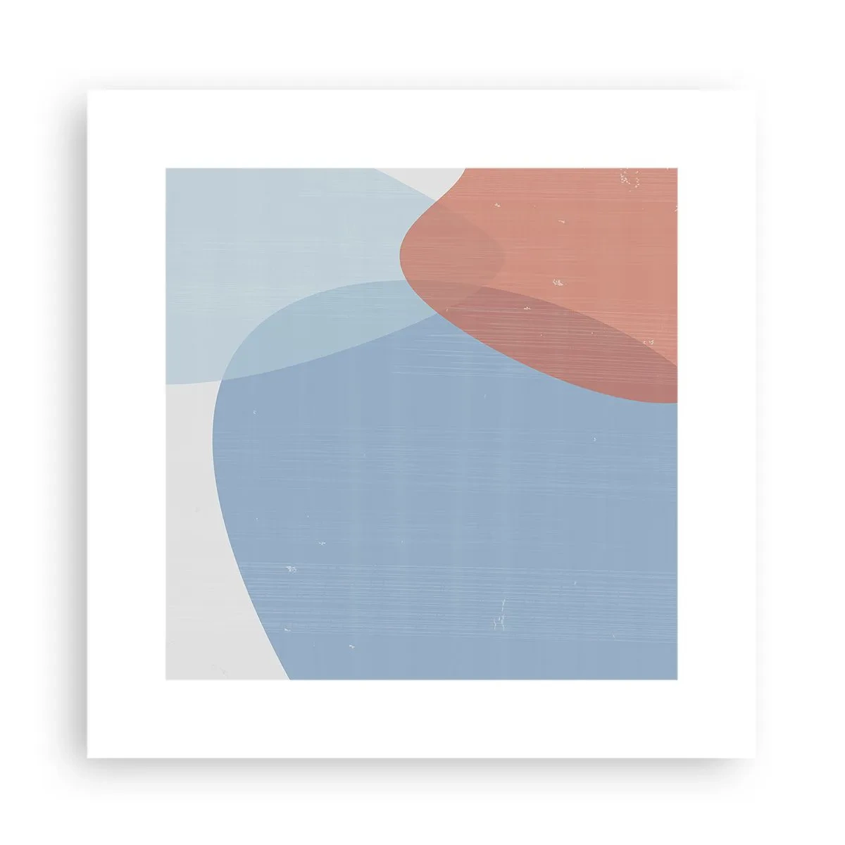 Poster - Pastel Relations - 30x30 cm