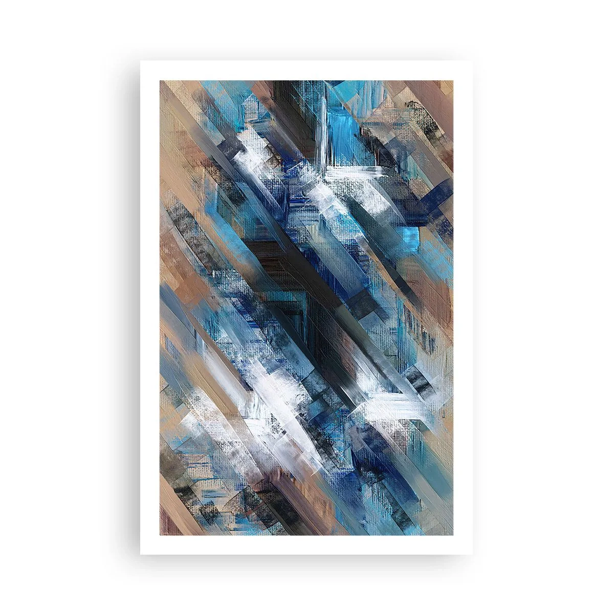Poster - On the Blue Slant - 61x91 cm