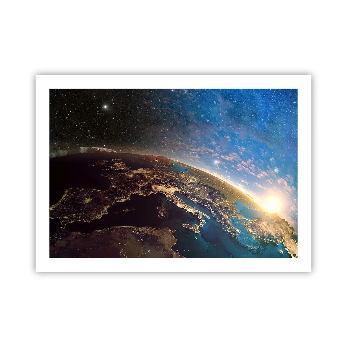 Poster - Let's Look at Each Other from a Distance - 70x50 cm