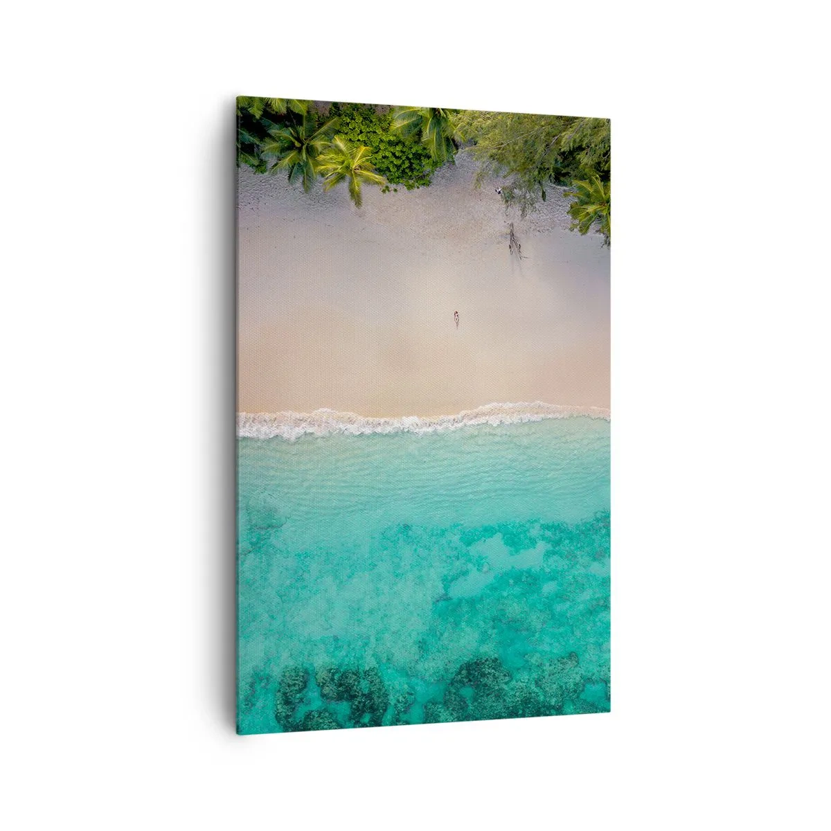 Canvas picture - Paradise Beach - 80x120 cm