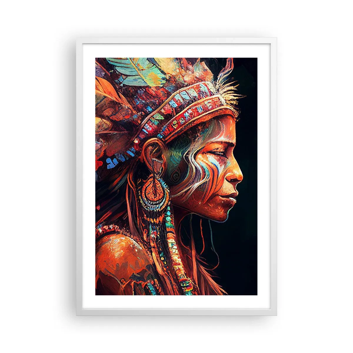 Poster in white frmae - Magical Ritual - 50x70 cm