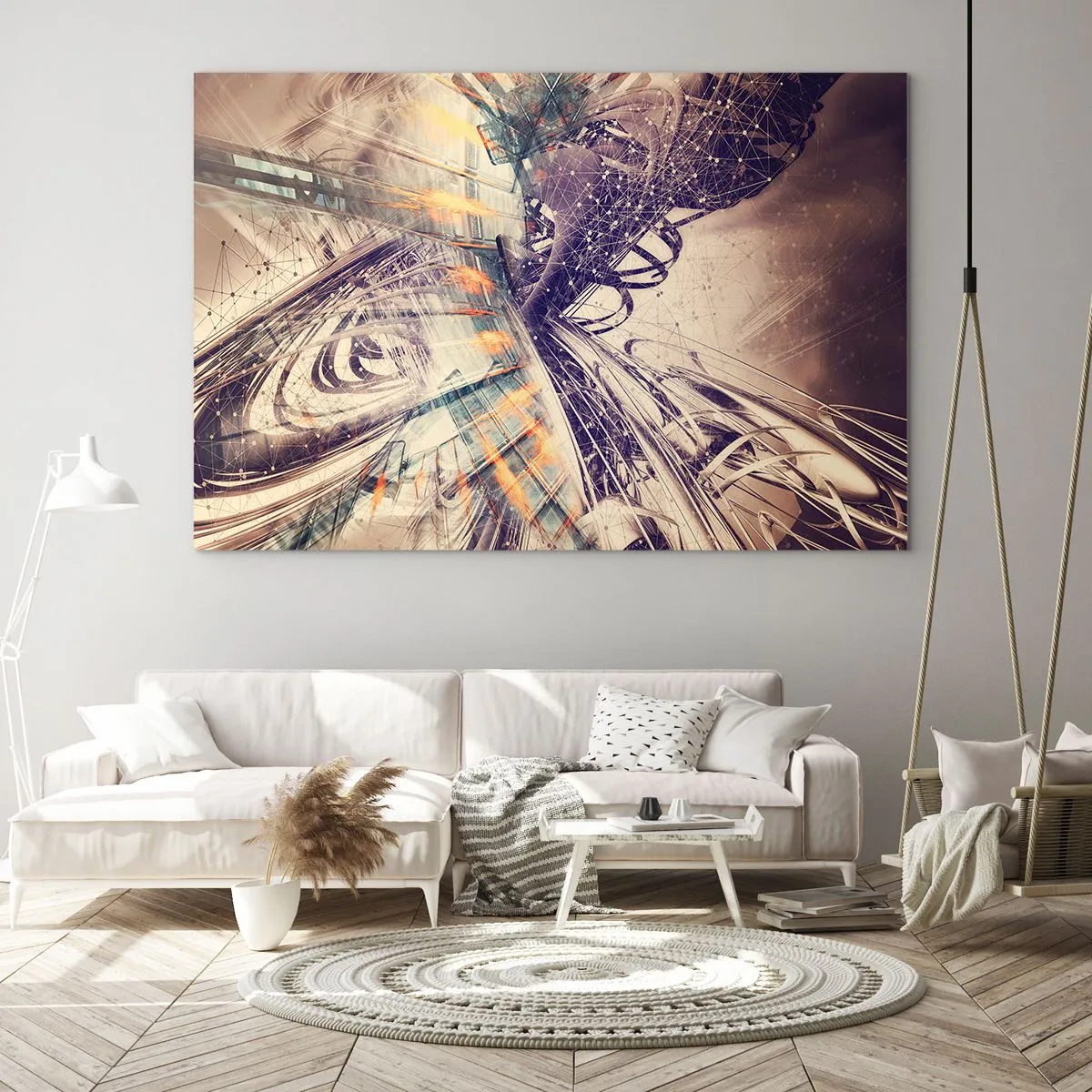 Glass picture - At High Speed - 100x70 cm