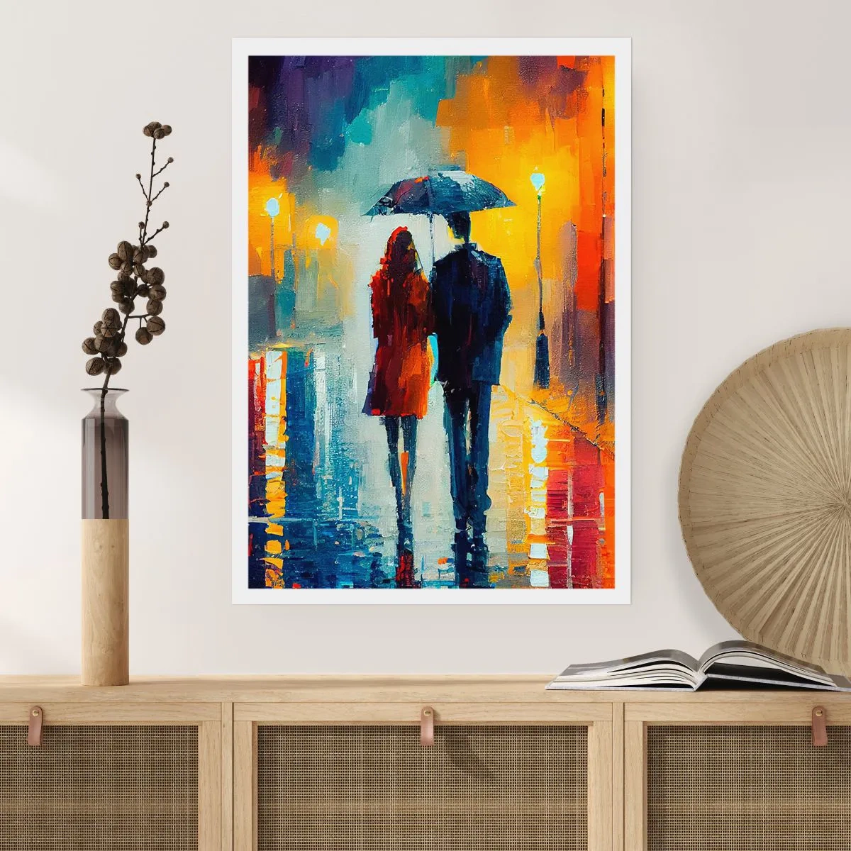 Poster - Together - Colourful Night - 61x91 cm