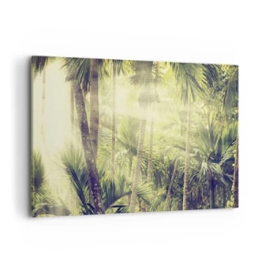 Canvas picture - In Green Heat - 100x70 cm