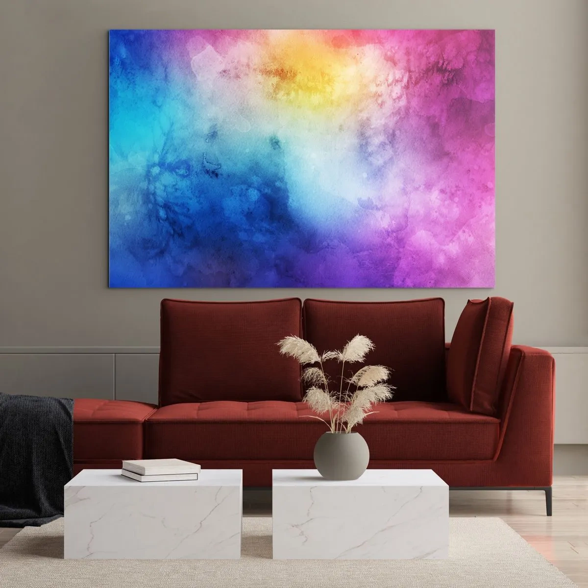 Glass picture - Almost in Seventh Heaven - 100x70 cm