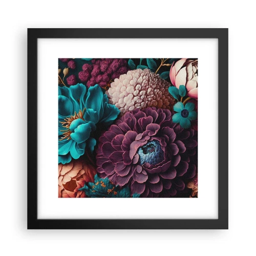 Poster in black frame - Rich Nature - 30x30 cm
