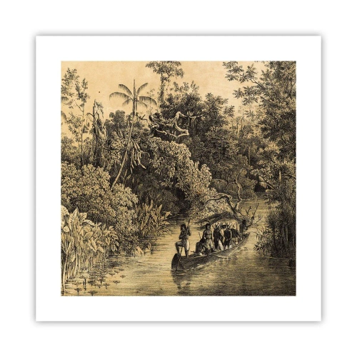 Poster - Journey to the Spring - 40x40 cm