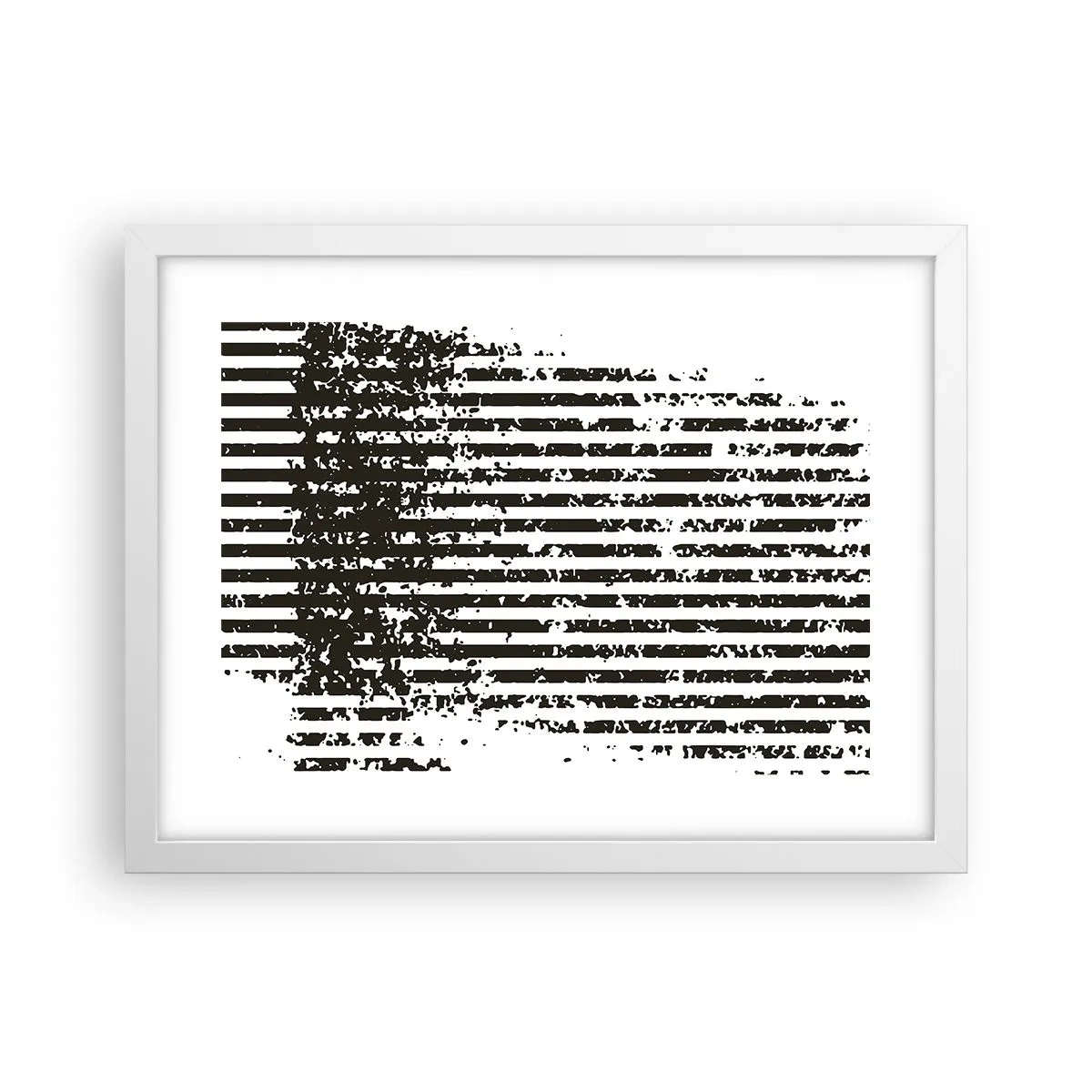 Poster in white frmae - Rhythm and Noise - 40x30 cm