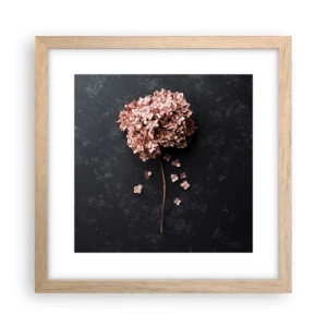 Poster in light oak frame - Trully Romantic Sign - 30x30 cm
