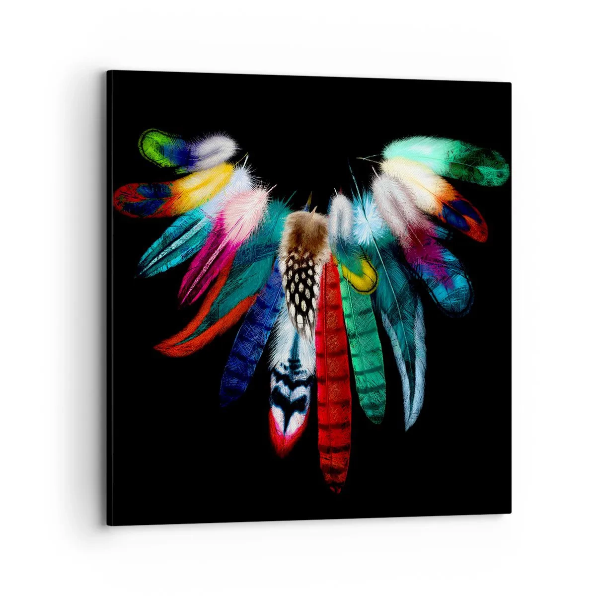 Canvas picture - Indian Necklace - 70x70 cm