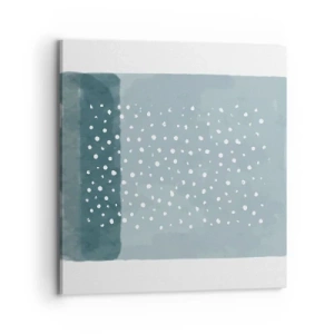 Canvas picture - Grown on the Blue - 70x70 cm