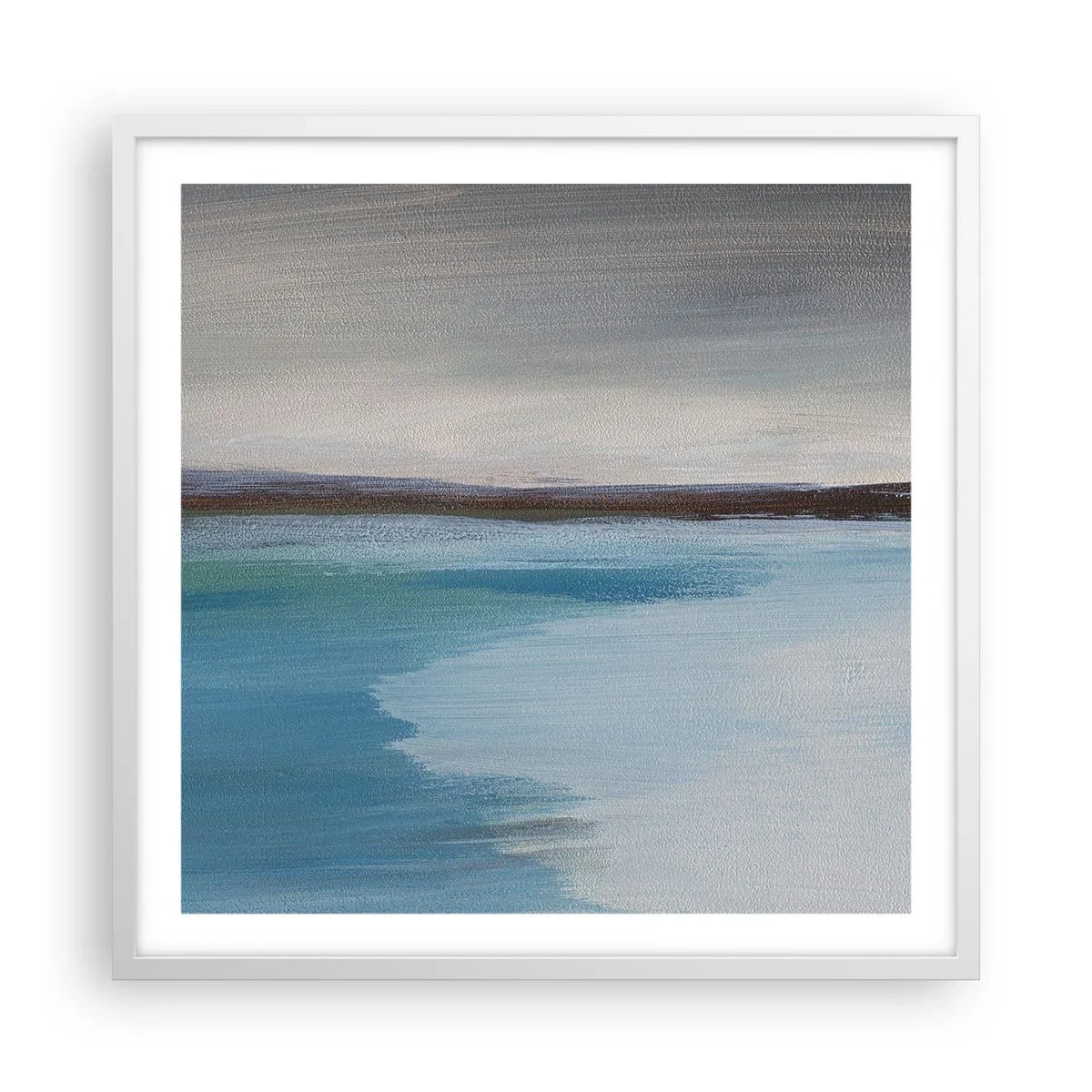 Poster in white frmae - Horizontal Landscape - 60x60 cm
