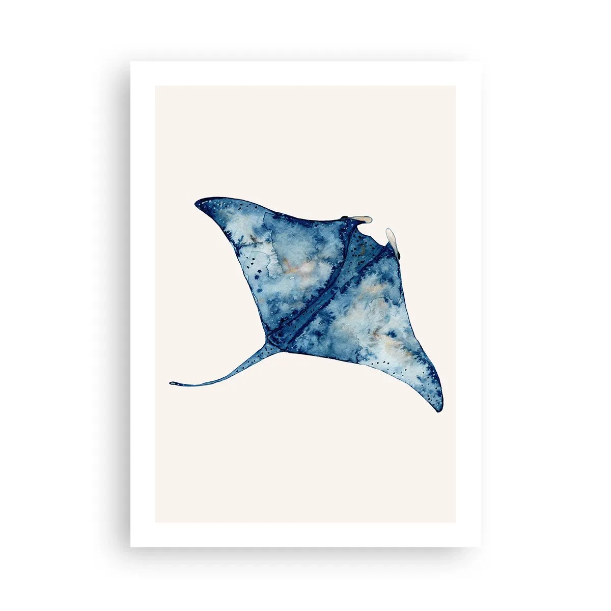Poster - Life In Blue - 50x70 cm