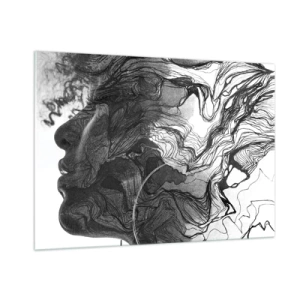 Glass picture - Wrapped up in Dreams - 100x70 cm