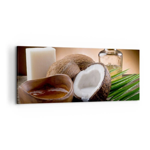 Canvas picture - Health from Tropical Islands - 120x50 cm