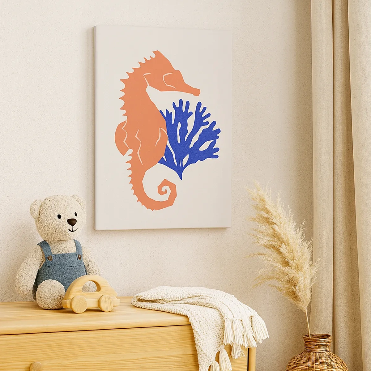 Canvas picture - In Underwater Meadow - 50x70 cm