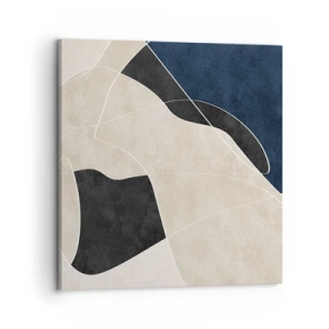 Canvas picture - Abstract Composition - Contrast of Colours - 70x70 cm