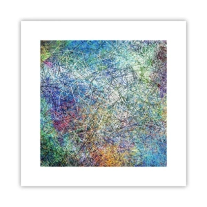 Poster - It's Not So Simple - 30x30 cm