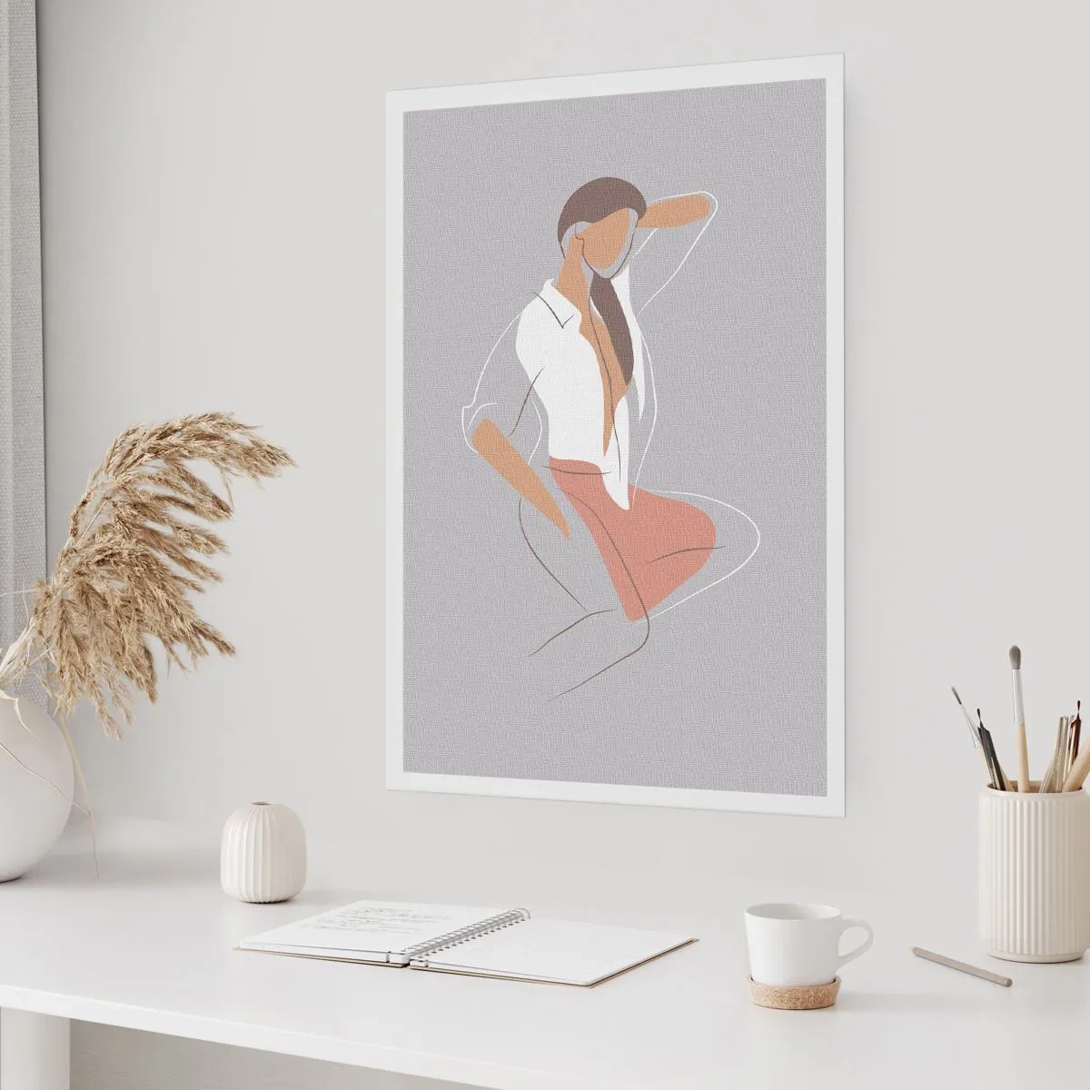 Poster - Outline of Charm - 61x91 cm