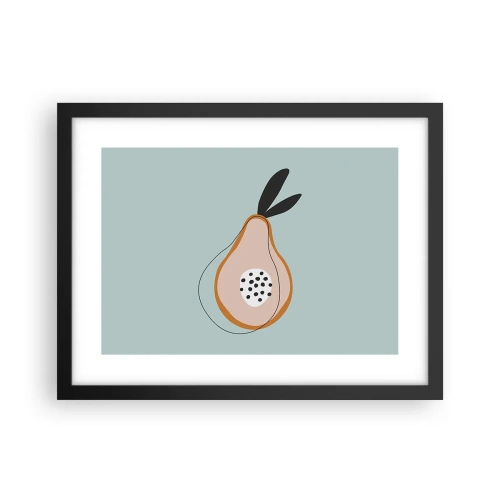 Poster in black frame - Penetrating the Nature of Things - 40x30 cm
