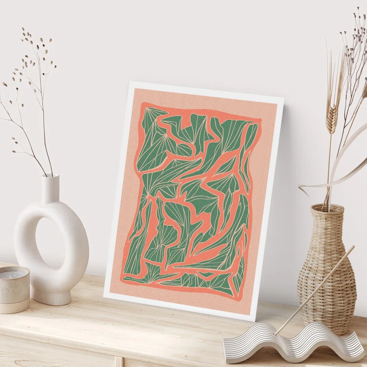 Poster - Struggles of Colar and Green - 30x40 cm