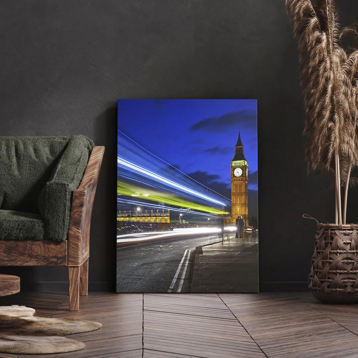 Canvas picture - By Big Ben - 65x120 cm