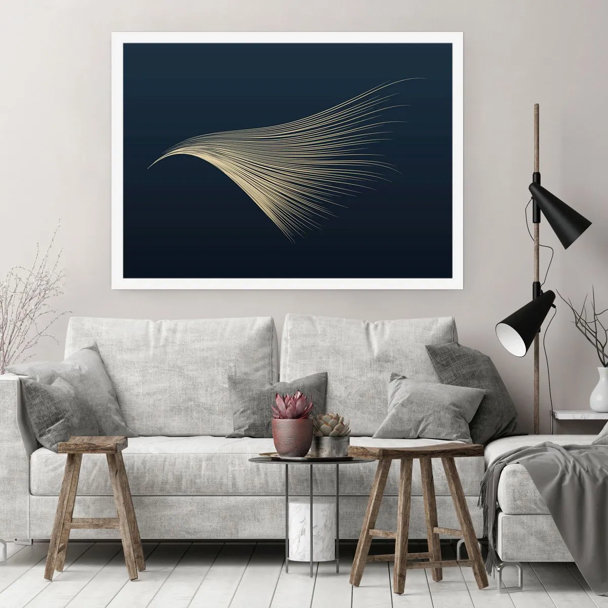 Poster - Like Angel's Hair - 91x61 cm