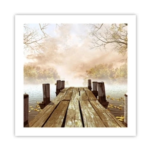 Poster - Gentle Sadness of Autumn - 50x50 cm