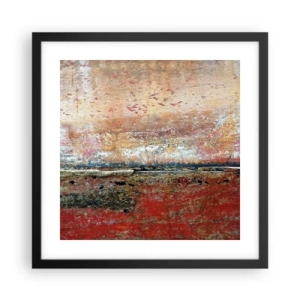 Poster in black frame - Might Be the Sea - 40x40 cm