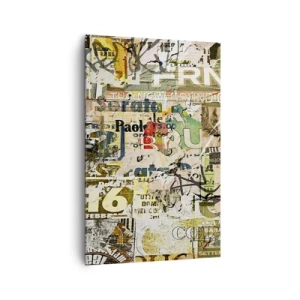 Canvas picture - So Much Is Going on - 80x120 cm